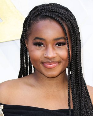 Layla Crawford, 24 Mart 2022 'de Beverly Wilshire Four Seasons Oteli' nde düzenlenen 'Siyah Sinema Evreni' ni vurgulayan Hollywood Ödüllerinde Siyahi Kadınlar 15. Yıllık ESSENCE 'ye geldi.