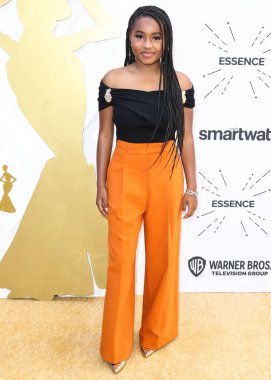 Layla Crawford, 24 Mart 2022 'de Beverly Wilshire Four Seasons Oteli' nde düzenlenen 'Siyah Sinema Evreni' ni vurgulayan Hollywood Ödüllerinde Siyahi Kadınlar 15. Yıllık ESSENCE 'ye geldi.