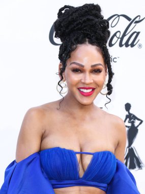 Meagan Good, 24 Mart 2022 'de Beverly Wilshire Four Seasons Oteli' nde düzenlenen 'Siyah Sinema Evreni' nin Hollywood Ödülleri 'nde Siyah Kadınlar Öğle Yemeği Yıldönümünde 2022.