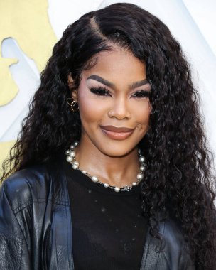 Teyana Taylor, 24 Mart 2022 'de Beverly Wilshire Four Seasons Oteli' nde düzenlenen 'Siyah Sinema Evreni' nin Hollywood Ödülleri 'nde Siyah Kadınlar Öğle Yemeği Yıldönümünde 2022.