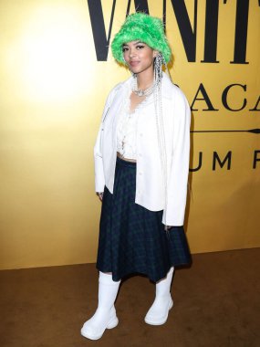 Dizzy Fae, Vanities Party 'ye 22 Mart 2022' de Hollywood, Los Angeles, Kaliforniya, ABD 'de Vanity Fair tarafından düzenlenen Genç Hollywood Gecesi' ne geldi..