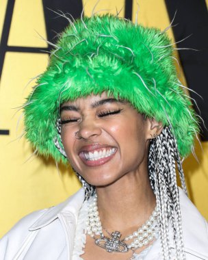 Dizzy Fae, Vanities Party 'ye 22 Mart 2022' de Hollywood, Los Angeles, Kaliforniya, ABD 'de Vanity Fair tarafından düzenlenen Genç Hollywood Gecesi' ne geldi.. 