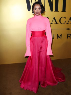 Kat Graham, Vanity Fair tarafından 22 Mart 2022 'de Hollywood, Los Angeles, Kaliforniya, ABD' de gerçekleştirilen Vanity Fair tarafından sunulan Genç Hollywood Gecesi 'ne geldi..