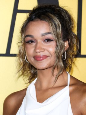 Madison Bailey, 22 Mart 2022 'de Hollywood, Los Angeles, Kaliforniya, ABD' de Vanity Fair tarafından düzenlenen Vanity Fair tarafından sunulan Genç Hollywood Gecesi 'ne geldi.