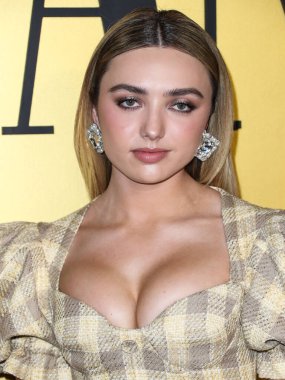 Peyton List, Vanity Fair tarafından 22 Mart 2022 'de Hollywood, Los Angeles, Kaliforniya, ABD' de gerçekleştirilen Vanity Fair tarafından sunulan Genç Hollywood Gecesi 'ne geldi.. 