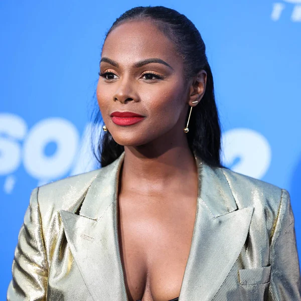 Actriz Estadounidense Tika Sumpter Llega Estreno Los Ángeles Sonic Hedgehog — Foto de Stock