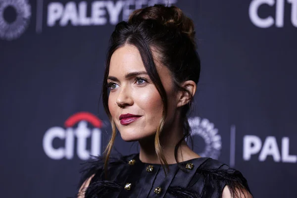 Mandy Moore Arrives 2022 Paleyfest Nbc Held Dolby Theatre April — Stock Photo, Image