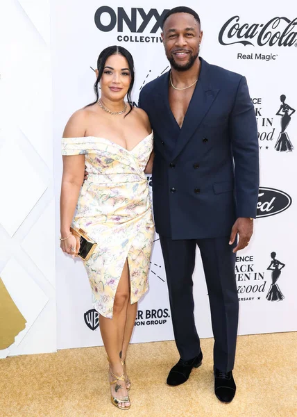 Zena Foster ve Tank, 24 Mart 2022 'de Beverly Wilshire Four Seasons Oteli' nde düzenlenen Hollywood 'daki Siyahi Kadınlar Öğle Yemeği Yıldönümünde 