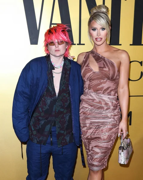 Nats Getty Gigi Gorgeous Llegan Fiesta Vanidades Una Noche Para —  Fotos de Stock