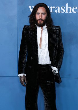 Amerikalı aktör Jared Leto, 17 Mart 2022 'de ABD' nin Kaliforniya eyaletinin Los Angeles kentinde bulunan Akademi Sinema Müzesi 'nde düzenlenen Apple TV +' WeCrash 'in Global Prömiyerine geldi.. 