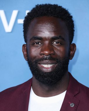 Jimmy Akingbola, 17 Mart 2022 'de ABD' nin Kaliforniya eyaletinin Los Angeles kentinde bulunan Akademi Sinema Müzesi 'nde düzenlenen Apple TV +' WeCrash 'in Global Prömiyerine geldi.. 