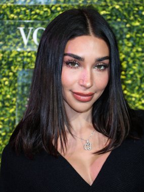 Chantel Jeffries, Sunny Votka Fırlatma Partisi 'ne 15 Mart 2022' de Los Angeles, Kaliforniya 'da ulaştı..