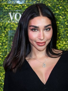 Chantel Jeffries, Sunny Votka Fırlatma Partisi 'ne 15 Mart 2022' de Los Angeles, Kaliforniya 'da ulaştı..