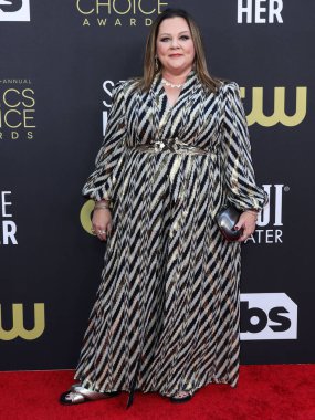 Melissa McCarthy, Fairmont Century Plaza Oteli 'nde düzenlenen 27. Yıllık Eleştirmenler Seçimi Ödülleri' ne 13 Mart 2022 'de ulaştı.. 