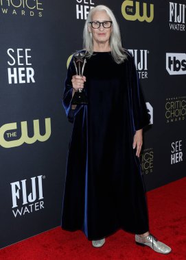 Jane Campion, 13 Mart 2022 'de Century City, Los Angeles, Kaliforniya, ABD' de düzenlenen Fairmont Century Plaza Oteli 'nde düzenlenen 27..