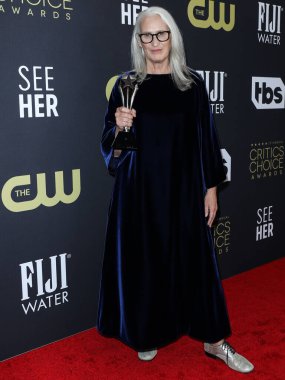 Jane Campion, 13 Mart 2022 'de Century City, Los Angeles, Kaliforniya, ABD' de düzenlenen Fairmont Century Plaza Oteli 'nde düzenlenen 27..