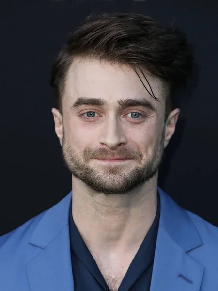 Engelske Skådespelaren Daniel Radcliffe Anländer Till Los Angeles Premiär För — Stockfoto