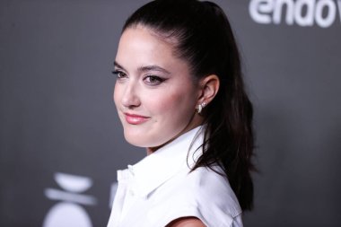 Amerikalı manken Alaia Baldwin Aronow, 1 Ekim 2022 'de Los Angeles, Kaliforniya, ABD' de bulunan Amerikan Tiyatro Kompleksi Yönetmenler Birliği 'nde düzenlenen' Below 'un Los Angeles Prömiyeri' ne geldi..