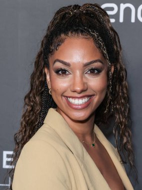 Amerikalı aktris Corinne Foxx, 1 Ekim 2022 'de Amerika Tiyatro Kompleksi Yönetmenleri Derneği' nin Los Angeles, Kaliforniya, ABD 'de düzenlenen 