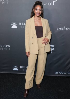 Amerikalı aktris Corinne Foxx, 1 Ekim 2022 'de Amerika Tiyatro Kompleksi Yönetmenleri Derneği' nin Los Angeles, Kaliforniya, ABD 'de düzenlenen 