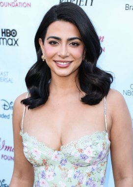 Amerikalı aktris Emeraude Toubia, 2 Ekim 2022 'de Los Angeles, Kaliforniya' da düzenlenen 37. Yıllık Imagen Ödülleri 'ne geldi..