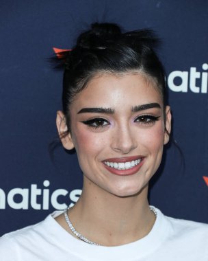 Amerikalı şarkıcı Dixie D 'Amelio, Michael Rubin' in Fanatik Super Bowl Partisi 2022 'ye 12 Şubat 2022' de Culver City, Los Angeles, Kaliforniya, ABD 'de gerçekleştirildi.. 