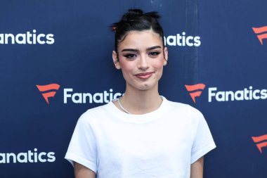 Amerikalı şarkıcı Dixie D 'Amelio, Michael Rubin' in Fanatik Super Bowl Partisi 2022 'ye 12 Şubat 2022' de Culver City, Los Angeles, Kaliforniya, ABD 'de gerçekleştirildi..