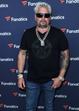 Amerikalı restoran sahibi Guy Fieri, Michael Rubin 'in Fanatik Super Bowl Partisi 2022' ye 12 Şubat 2022 'de Culver City, Los Angeles, Kaliforniya, ABD' de gerçekleştirildi..