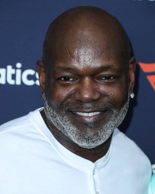 Futbol koşucusu Emmitt Smith, Michael Rubin 'in Fanatik Super Bowl Partisi 2022' ye 12 Şubat 2022 'de Culver City, Los Angeles, Kaliforniya, ABD' de gerçekleştirildi.. 