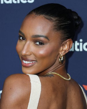 Amerikan model Jasmine Tookes, Michael Rubin 'in Fanatik Super Bowl Partisi 2022' ye 12 Şubat 2022 'de Culver City, Los Angeles, Kaliforniya, ABD' de gerçekleştirildi..