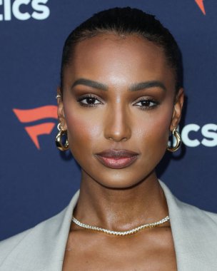 Amerikan model Jasmine Tookes, Michael Rubin 'in Fanatik Super Bowl Partisi 2022' ye 12 Şubat 2022 'de Culver City, Los Angeles, Kaliforniya, ABD' de gerçekleştirildi..