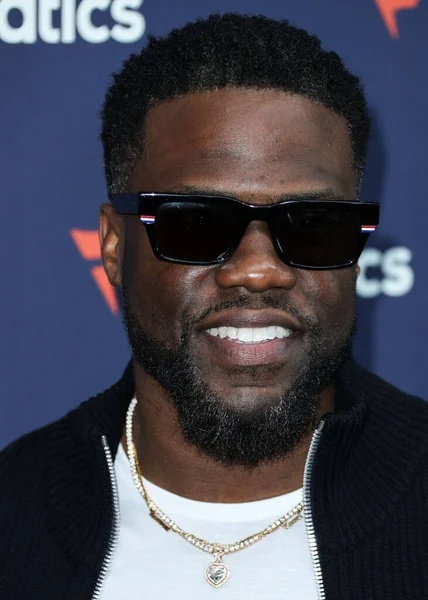 Comediante Americano Kevin Hart Chega Fanatics Super Bowl Party 2022 — Fotografia de Stock