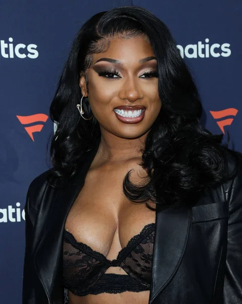 American Rapper Megan Thee Stallion Megan Jovon Ruth Pete Arrives — Stock Photo, Image