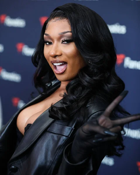 American Rapper Megan Thee Stallion Megan Jovon Ruth Pete Arrives — Stock Photo, Image