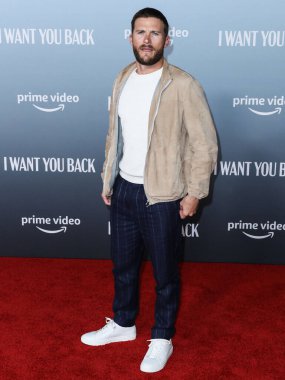 Amerikalı aktör Scott Eastwood, 8 Şubat 2022 'de Los Angeles, Kaliforniya, ABD' de düzenlenen 