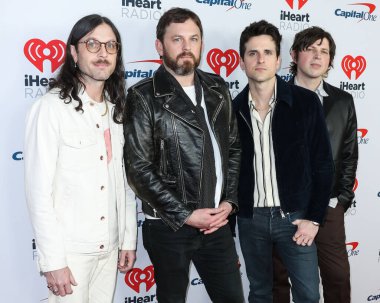Nathan Followill, Caleb Followill, Kings Of Leon 'dan Jared Followill ve Matthew Followill, 15 Ocak 2022' de Inglewood, Los Angeles, Kaliforniya, ABD 'de düzenlenen iHeartRadio ALTer EGO 2022' ye katıldılar.. 