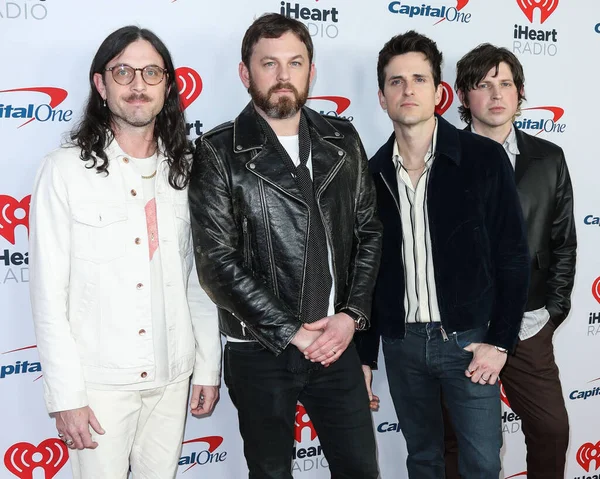 Nathan Followill, Caleb Followill, Kings Of Leon 'dan Jared Followill ve Matthew Followill, 15 Ocak 2022' de Inglewood, Los Angeles, Kaliforniya, ABD 'de düzenlenen iHeartRadio ALTer EGO 2022' ye katıldılar.. 