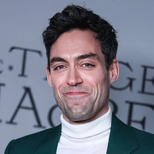 Actor Inglés Alex Hassell Llega Estreno Los Ángeles Tragedy Macbeth —  Fotos de Stock