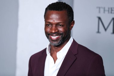 Amerikalı aktör Sean Patrick Thomas, 16 Aralık 2021 'de Los Angeles, Kaliforniya, ABD' deki Los Angeles 'taki Amerikan Tiyatro Kompleksi' nde düzenlenen 