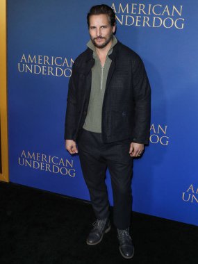 Amerikalı aktör Peter Facinelli, 15 Aralık 2021 'de Hollywood, Los Angeles, Kaliforniya, ABD' deki TCL Çin Tiyatrosu IMAX 'te düzenlenen Lionsgate' in 