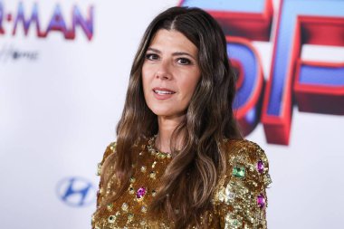 Zuhair Murad elbisesi giyen aktris Marisa Tomei, 13 Aralık 2021 'de Westwood, Los Angeles, Kaliforniya, ABD' deki Regency Village Theatre 'da düzenlenen Columbia Pictures' ın 'Örümcek Adam: No Way Home' adlı filminin Los Angeles galasına geldi..