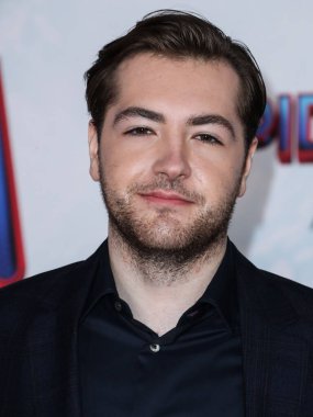 Amerikalı aktör Michael Gandolfini, 13 Aralık 2021 'de Westwood, Los Angeles, Kaliforniya, ABD' deki Regency Village Theatre 'da düzenlenen Columbia Pictures' ın Örümcek Adam: No Way Home filminin Los Angeles galasına geldi..