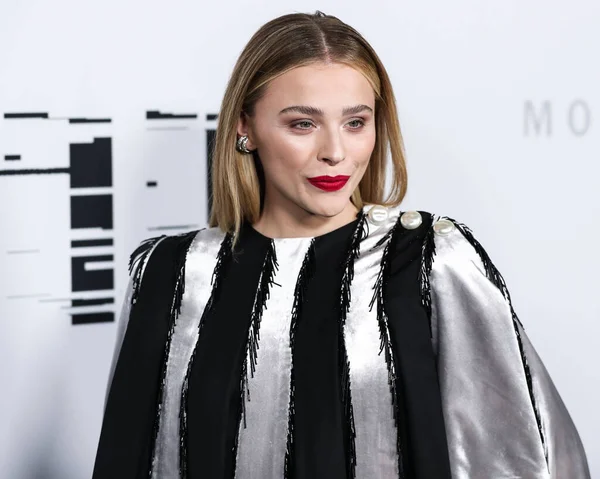 Actriz Estadounidense Chlo Grace Moretz Chloe Grace Moretz Vestida Con — Foto de Stock