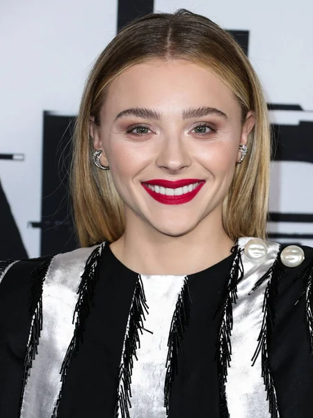 Actriz Estadounidense Chlo Grace Moretz Chloe Grace Moretz Vestida Con —  Fotos de Stock