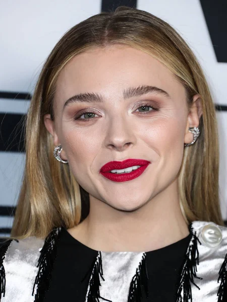 Americká Herečka Chlo Grace Moretz Chloe Grace Moretz Sobě Louis — Stock fotografie