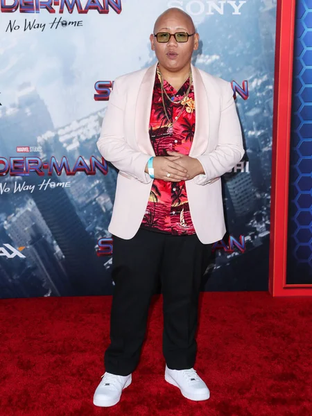 Ηθοποιός Jacob Batalon Φτάνει Στο Los Angeles Premiere Columbia Pictures — Φωτογραφία Αρχείου