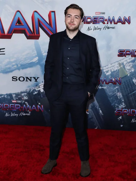 Actor Estadounidense Michael Gandolfini Llega Estreno Los Ángeles Spider Man —  Fotos de Stock