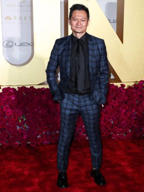 Aktör Andy Cheng, 11 Aralık 2021 'de Beverly Hilton Oteli' nde düzenlenen 19. Unutulmaz Asya Amerikan Ödülleri 'ne geliyor..