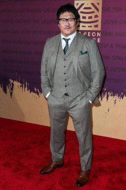 Aktör Benedict Wong, 11 Aralık 2021 'de Beverly Hilton Oteli' nde düzenlenen 19. Unutulmaz Asya Amerikan Ödülleri 'ne geliyor.. 