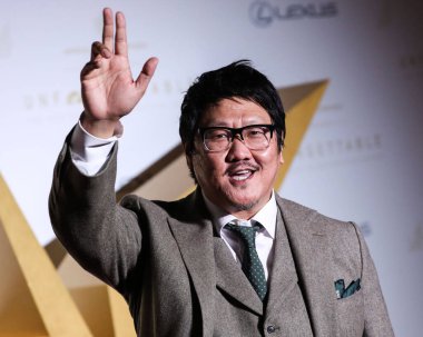 Aktör Benedict Wong, 11 Aralık 2021 'de Beverly Hilton Oteli' nde düzenlenen 19. Unutulmaz Asya Amerikan Ödülleri 'ne geliyor.. 